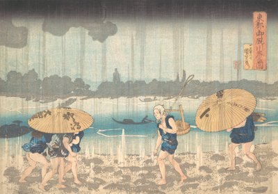 Onmayagashi en Edo, 1830-44 de Utagawa Kuniyoshi