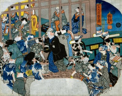 Luna pálida de Utagawa Kuniyoshi