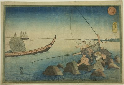 Teppozu, de la serie "Lugares Famosos en la Capital del Este (Toto meisho)" de Utagawa Kuniyoshi