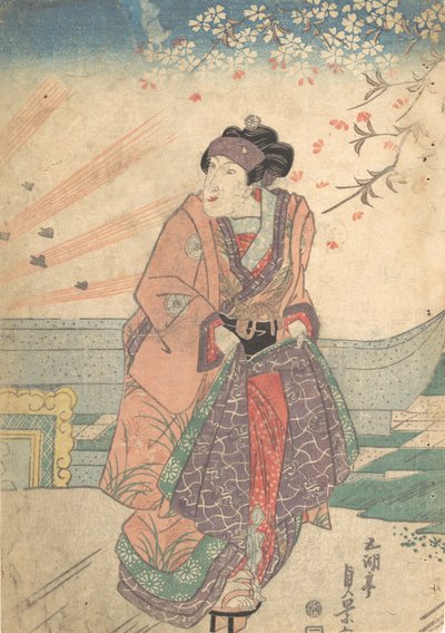 Impresión, siglo XIX de Utagawa Sadakage
