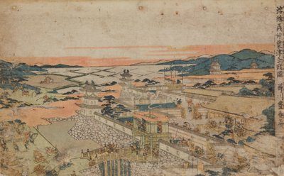 Ataque a una fortaleza de Utagawa Toyoharu