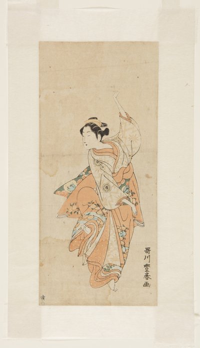 Geisha bailando de Utagawa Toyoharu