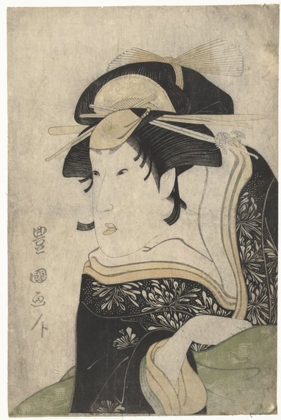 Retrato de Segawa Kikunojo III de Utagawa Toyokuni (I)