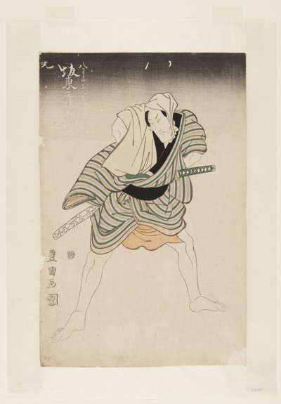 Actor Bando Mitsugoro III de Utagawa Toyokuni