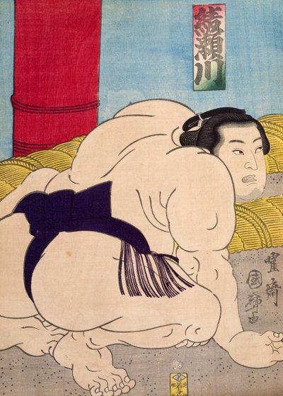 Luchador de Sumo de Utagawa Toyokuni