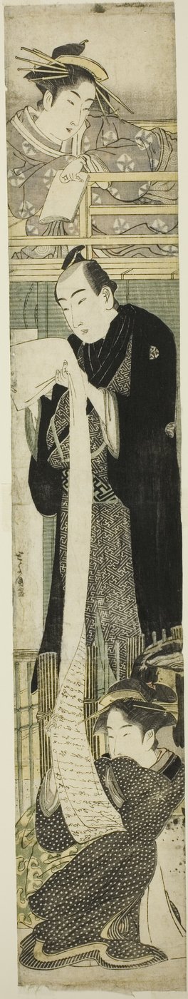 Una Parodia de Chushingura de Utagawa Toyokuni I