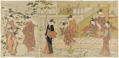 Una parodia de Hachi no ki de Utagawa Toyokuni I
