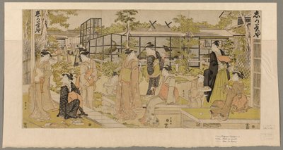 Kacho chaya de Utagawa Toyokuni I