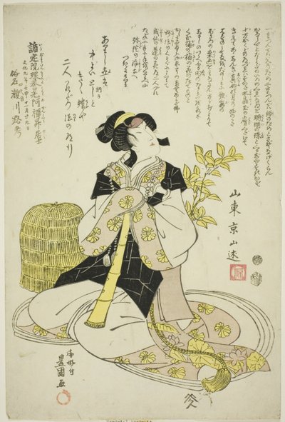 Retrato conmemorativo del actor Segawa Roko IV de Utagawa Toyokuni I