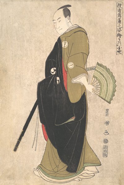 El Actor Sawamura Sojuro III Kinokuniya, ca. 1795 de Utagawa Toyokuni I