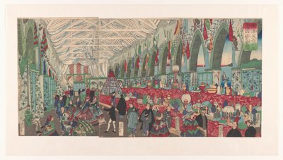 Ezono foreen d tragar ls versión, l líder s miembro Yokohama Figura de Hanei de la jurisdicción del Reino Unido de Yokohama (sangre t sonido bje CT) de Utagawa Yoshiiku