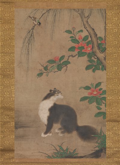 Gato almizclero, segunda mitad del siglo XVI de Uto Gyoshi