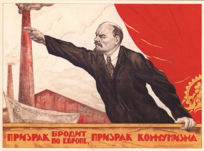 Un espectro recorre Europa - el espectro del comunismo de V. Shcherbakov