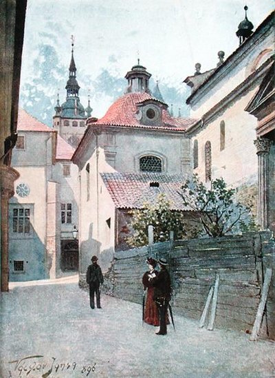 Jirska Ulice, Praga, ilustración de 