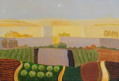 Over Horizon, 2024 (óleo sobre lienzo) de Vadym Vaskovsky