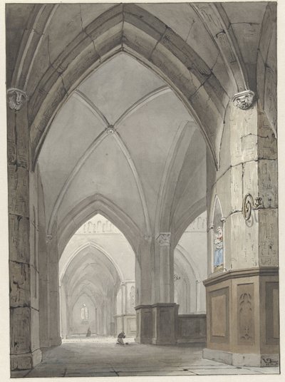 Interior de la iglesia de Valentijn Bing