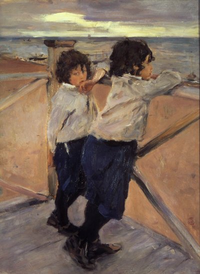 Niños, 1899 de Valentin Aleksandrovich Serov