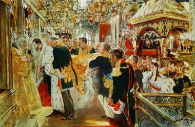 Emperador Nikolai Aleksandrovich de Valentin Aleksandrovich Serov