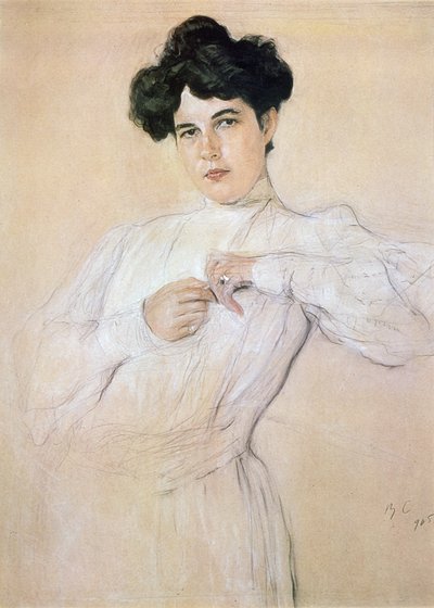 María Pavlovna Botkina de Valentin Aleksandrovich Serov