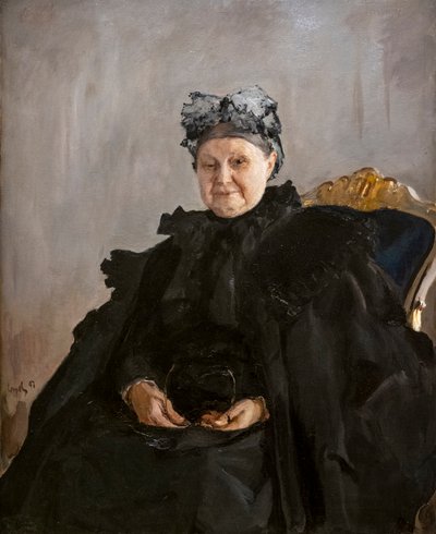 Retrato de María Fyodorovna Morozova de Valentin Aleksandrovich Serov