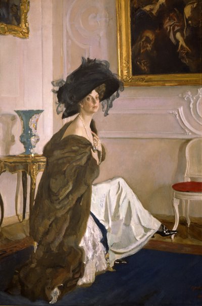 Retrato de la Princesa Olga Orlova, 1911 de Valentin Aleksandrovich Serov
