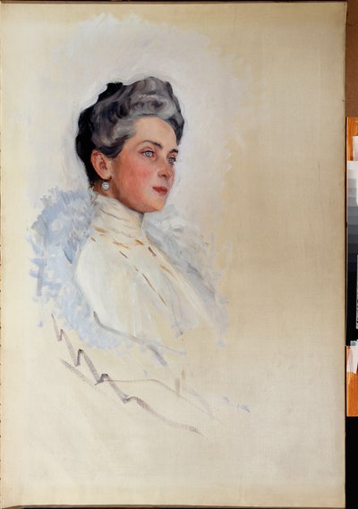 Retrato de la Princesa Zenaide Youssoupoff de Valentin Aleksandrovich Serov