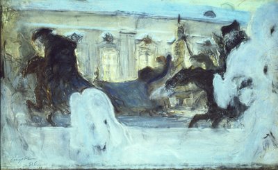 Cabalgata de la Emperatriz Catalina II, 1906 de Valentin Aleksandrovich Serov