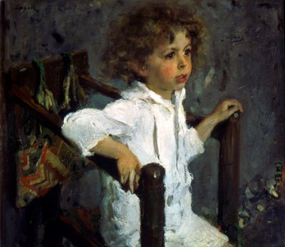 Retrato de Mika Morosov, 1901 de Valentin Serov