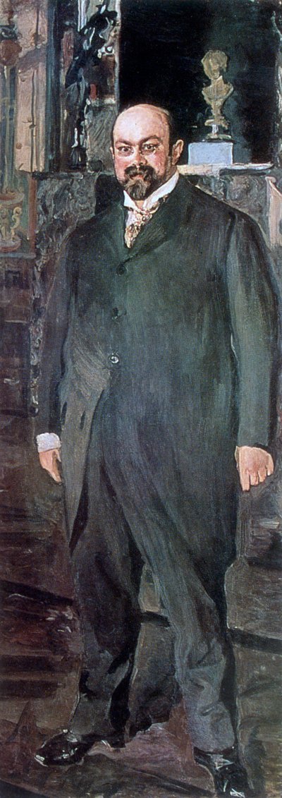 Retrato de Mikhail Abramovich Morozov, 1902 de Valentin Serov