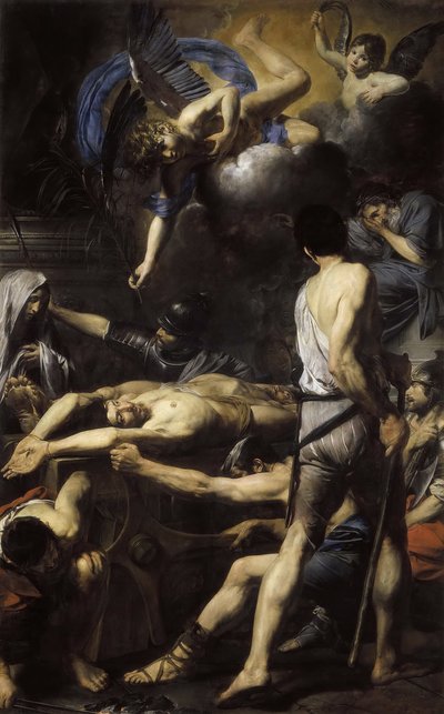 El Martirio de los Santos Proceso y Martiniano de Valentin de Boullogne