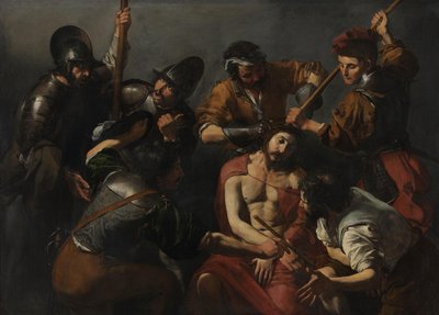 La coronación de espinas de Cristo de Valentin de Boulogne