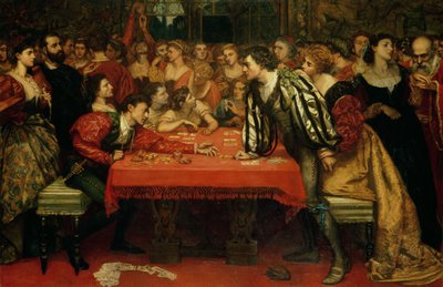 Una casa de juegos veneciana en el siglo XVI de Valentine Cameron Prinsep
