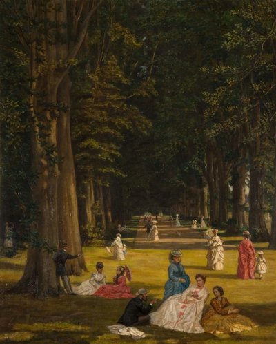 La avenida, Wildernesse, Kent de Valentine Cameron Prinsep