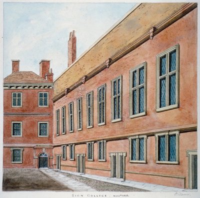 Sion College, Ciudad de Londres, 1806 de Valentine Davis