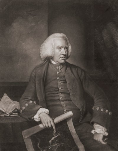 John Boydell Retrato (impresión) de Valentine Green