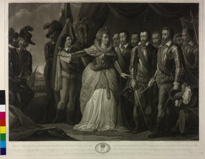 Reina de Inglaterra Isabel I de Valentine Green