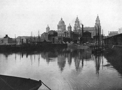 Canning Dock, Liverpool, 1924-1926 de Valentine and Sons Ltd