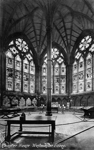 Sala Capitular, Abadía de Westminster, siglo XX de Valentine and Sons Ltd