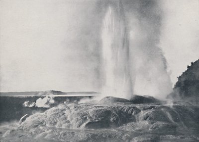 Géiser, Nueva Zelanda, 1924 de Valentine and Sons Ltd