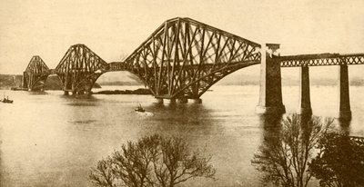 El puente de Forth, 1930 de Valentine and Sons Ltd