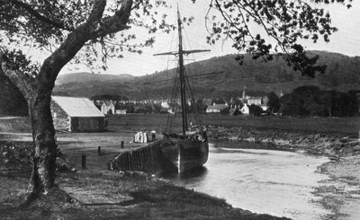 El puerto, Gatehouse of Fleet, Dumfries y Galloway, Escocia, 1924-1926 de Valentine and Sons Ltd