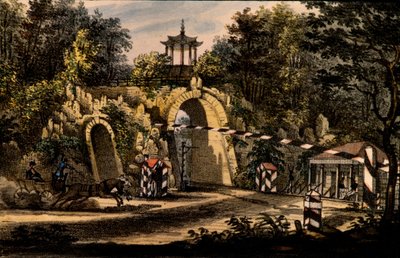 Pabellón Grand Caprice en el Parque Catherine de Tsarskoye Selo de Valerian Platonovich Langer