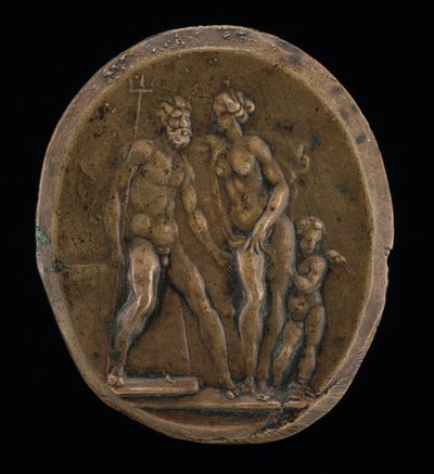 Neptuno, Anfitrite y Cupido de Valerio Belli