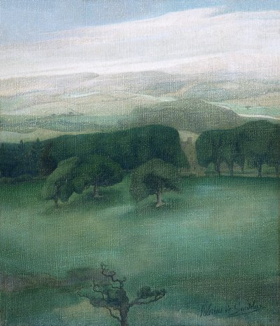 Montañas en Cardiganshire de Valerius de Saedeleer