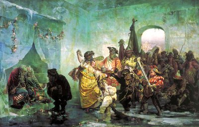 Palacio de hielo, 1878 de Valery Ivanovich Jacobi
