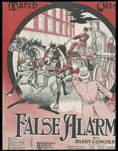 Falsa alarma de Vandersloot Music Publishing Company