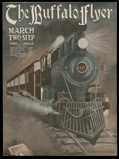 The Buffalo Flyer, c.1770-1959 (grabado) de Vandersloot Music Publishing Company