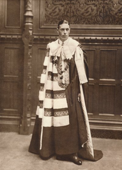 El Duque de York con túnicas de la Cámara de los Lores de Vandyk