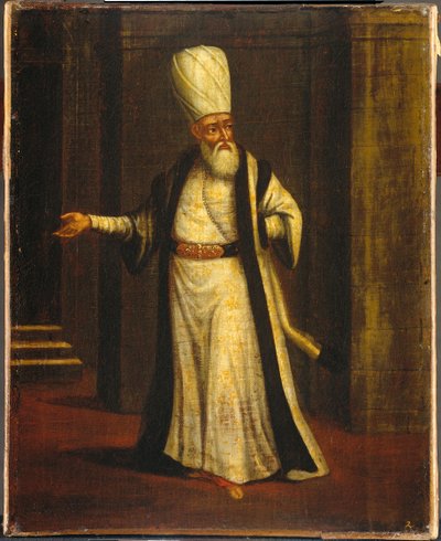Un Aga Janissary, 1737 de Vanmour