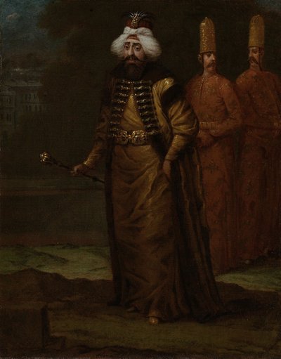 Sultán Ahmed III 1673-1736, c. 1729 de Vanmour